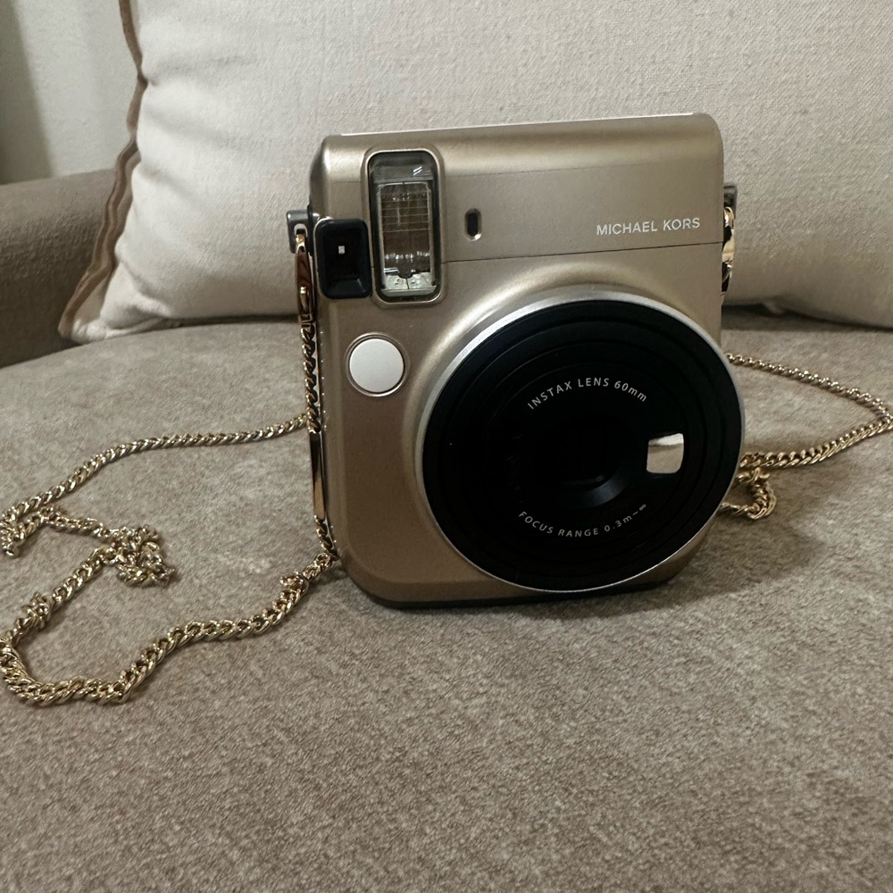 Michael Kors Gold FUJIFILM Instax Mini Camera